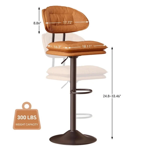 Hawsaiy Modern Bar Stools - Image 5