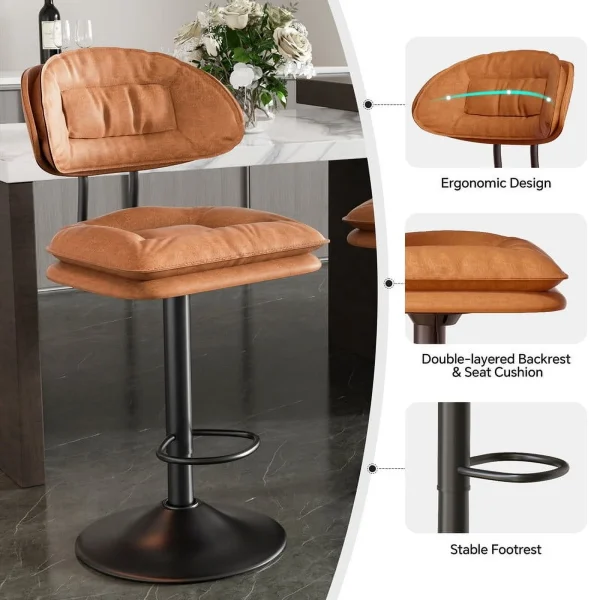 Hawsaiy Modern Bar Stools - Image 6