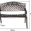 Antique Garden Park Bench Porch Chair - Image 4