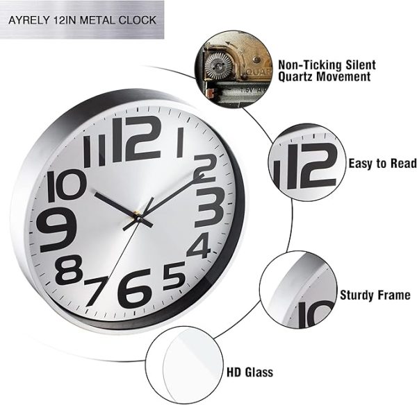 Round Wall Clock - Image 2
