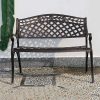 Antique Garden Park Bench Porch Chair - Image 7