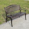 Antique Garden Park Bench Porch Chair - Image 10