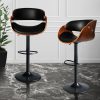 Wooden Swivel Barstools