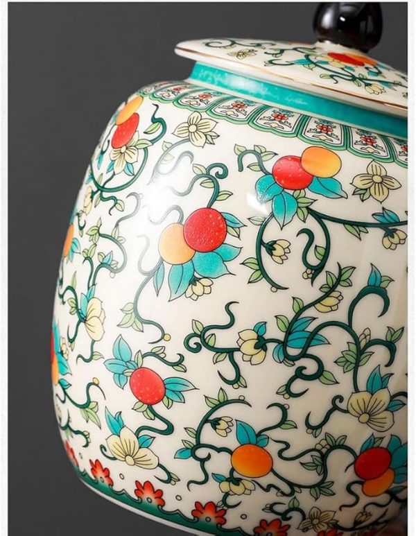 Luxury Marvel Ceramic Decor Pot – Airtight Storage & Elegant Decorative Jar - Image 5