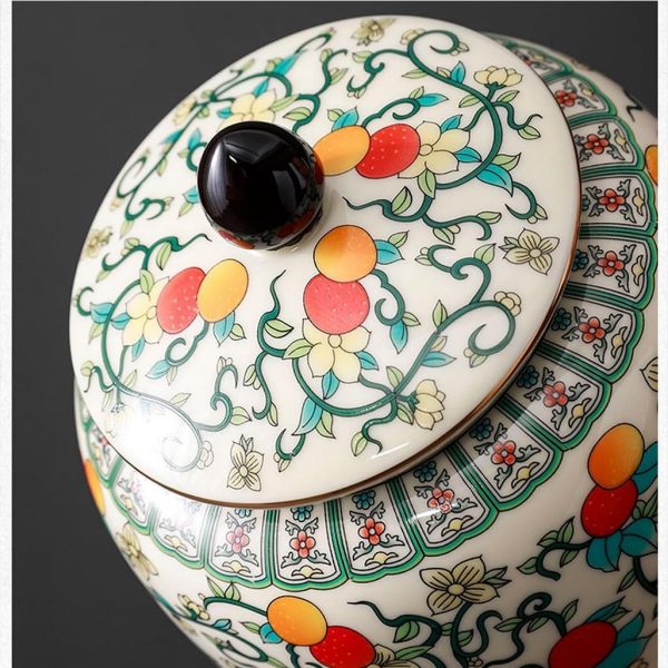 Luxury Marvel Ceramic Decor Pot – Airtight Storage & Elegant Decorative Jar - Image 6