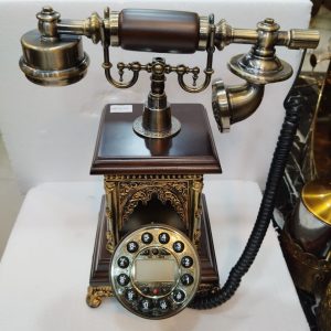Decorative active telephone set