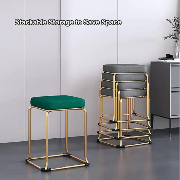 velvet stool - Image 2