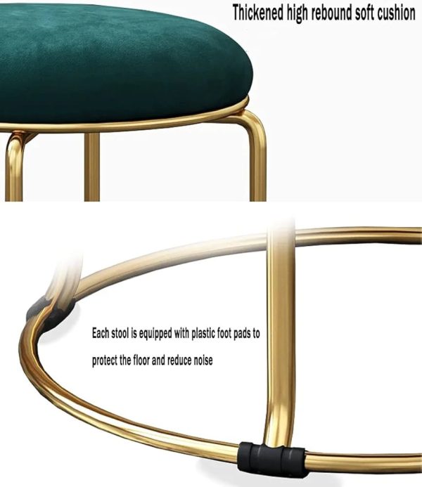 velvet stool - Image 2