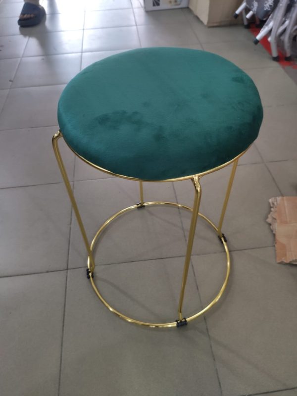 velvet stool - Image 5