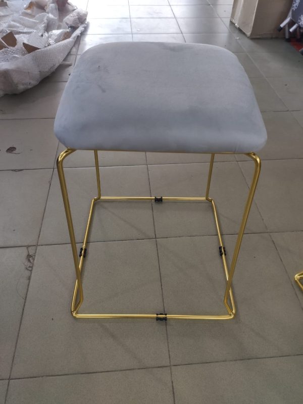 velvet stool