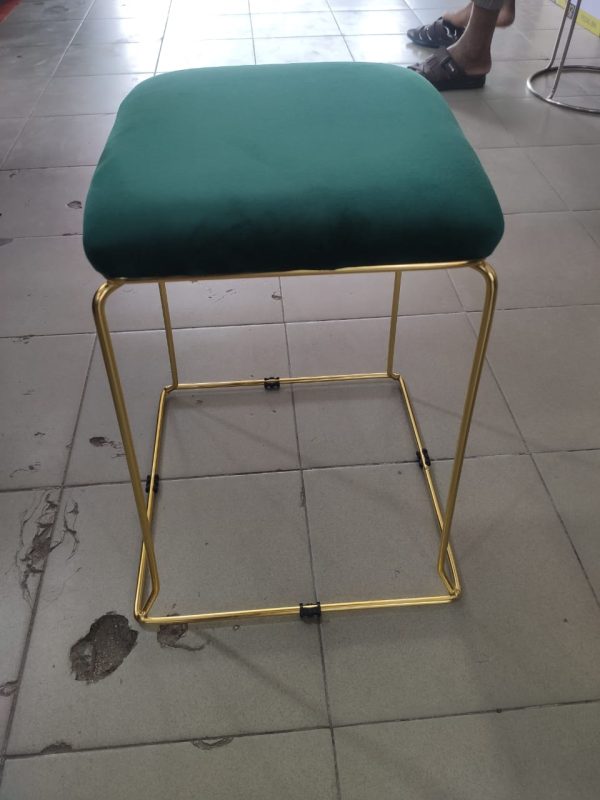 velvet stool