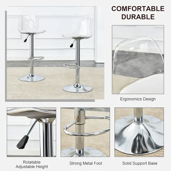 Acrylic Bar Stools - Image 15