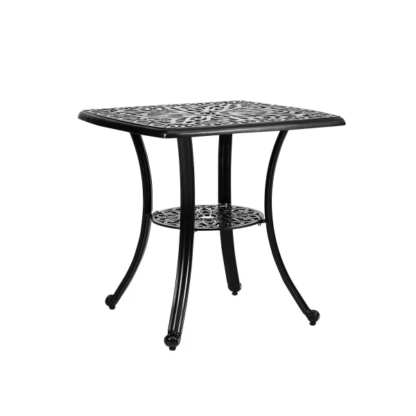 Luxury Garden Square Table – Cast Aluminum Outdoor Dining Table - Image 6