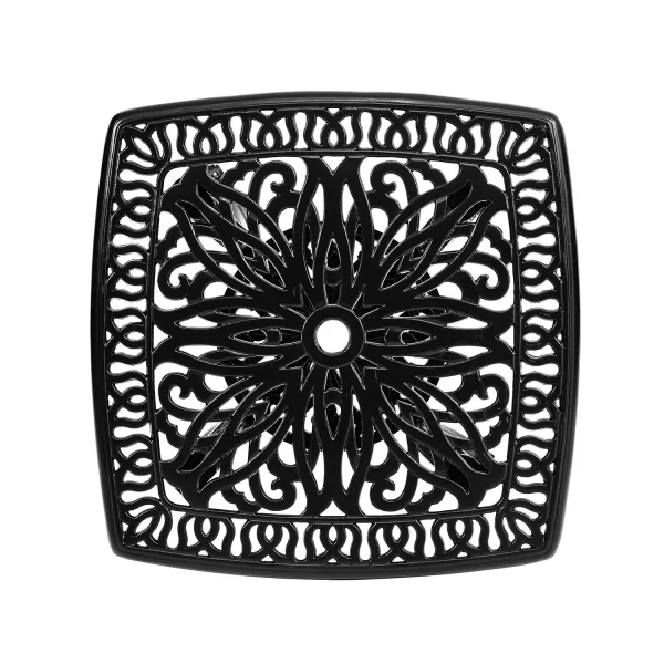Luxury Garden Square Table – Cast Aluminum Outdoor Dining Table - Image 9